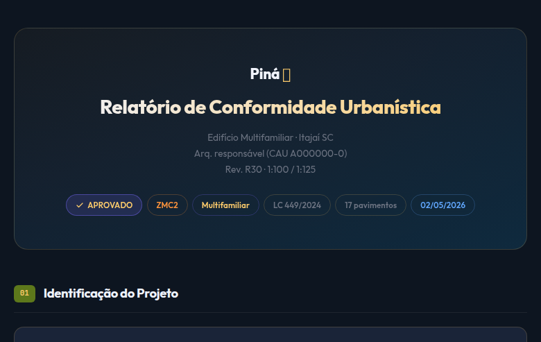 Piná cross-reference layer